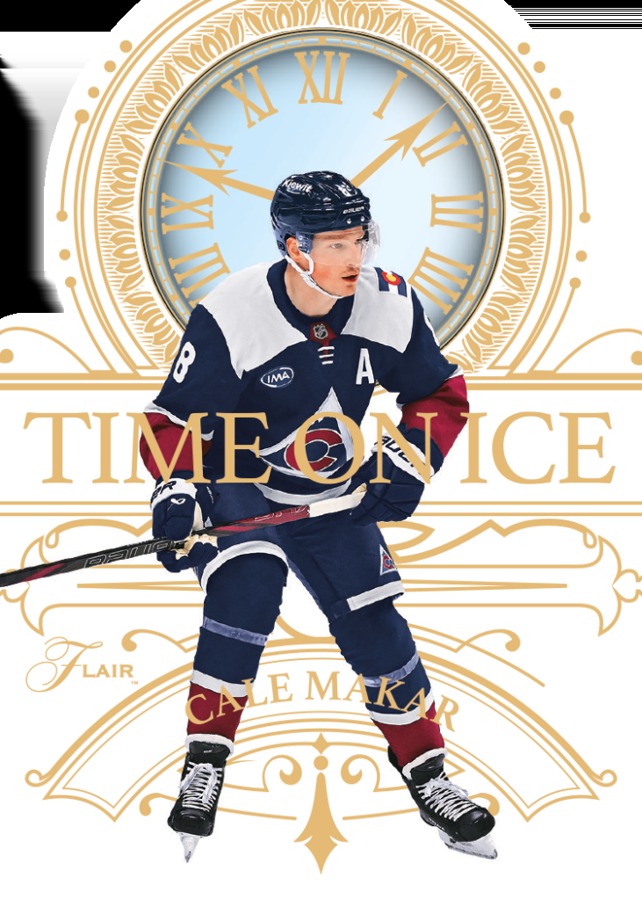 Cale Makar · Time on Ice manufacturer preview